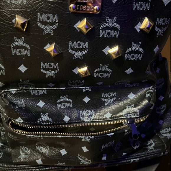 MCM Visetos Stark Studded Classic Backpack main image 9